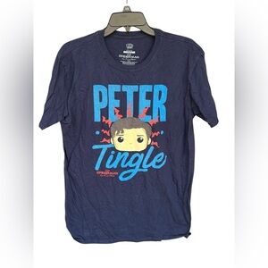 Marvel Spider-Man “Peter Tingle” Pop! Tees Shirt – Size L (Far From Home)